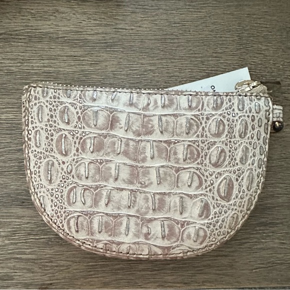 Brahmin Birch Coin Purse Smoke - Picture 2 of 2